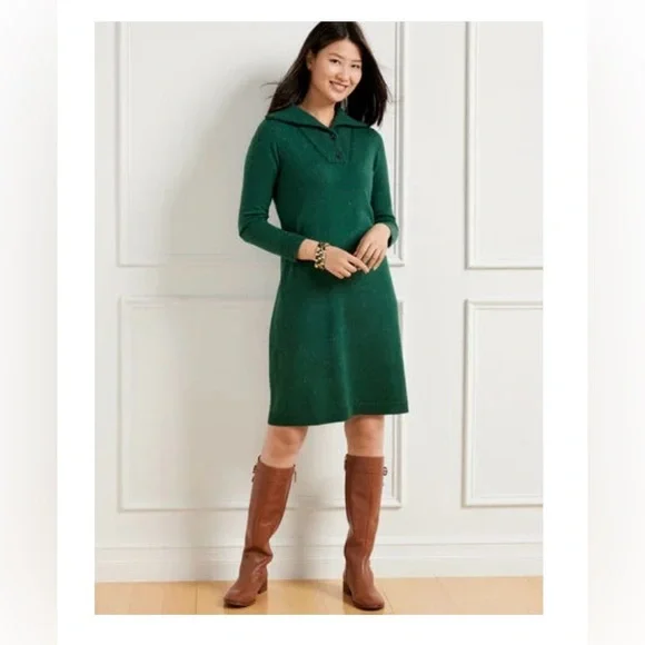 green emerald velvet dress Talbots Red Gingham Button-Down Maxi Dress